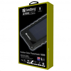 Sandberg 420-35 Outdoor Solar PowerBank 16000mAh